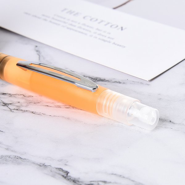 旋轉式觸控塑料原子筆-酒精噴霧筆