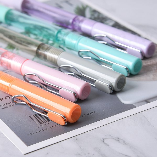 開蓋式塑料中性筆