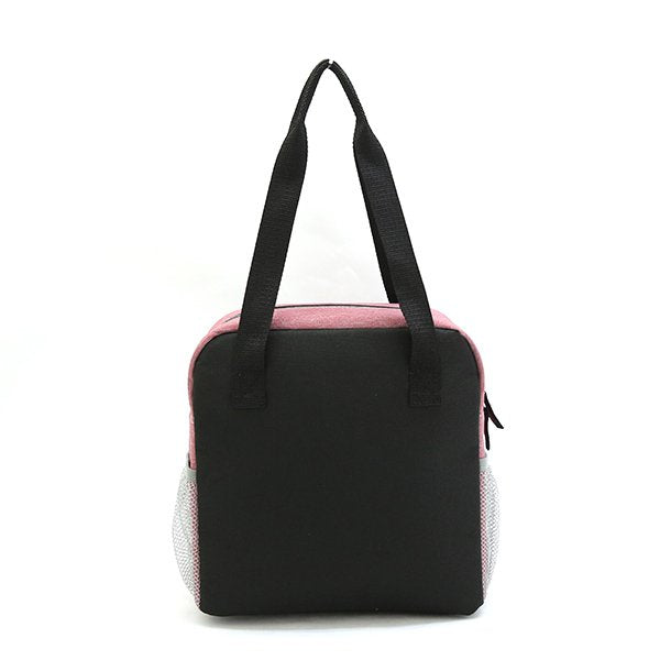 復古手提便當袋-聚酯纖維保冷袋