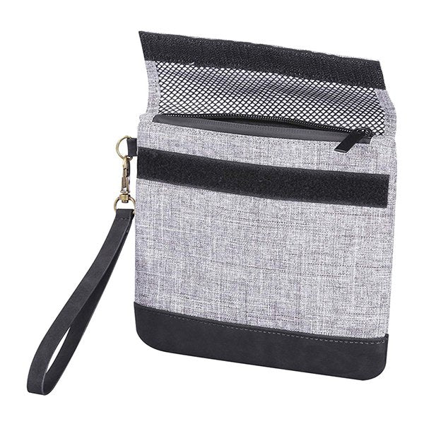 防臭掛繩300D雪花聚酯纖維手拿包