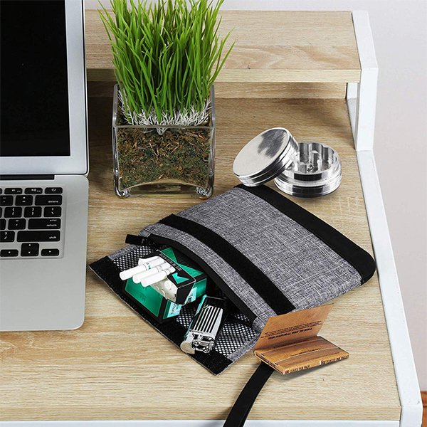 防臭掛繩300D雪花聚酯纖維手拿包