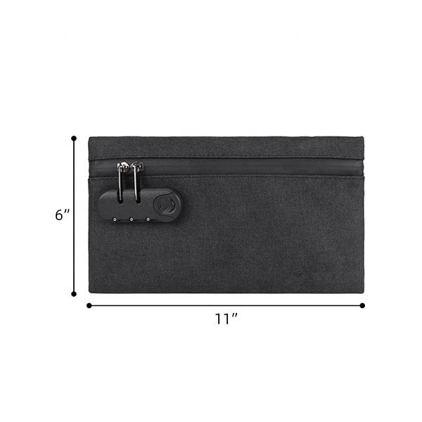 防臭便攜密碼鎖聚酯纖維手拿包