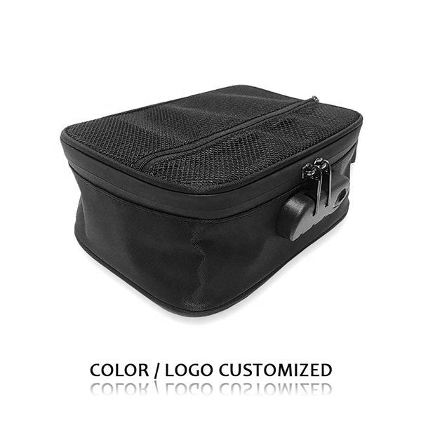 防臭方形密碼鎖聚酯纖維手提包