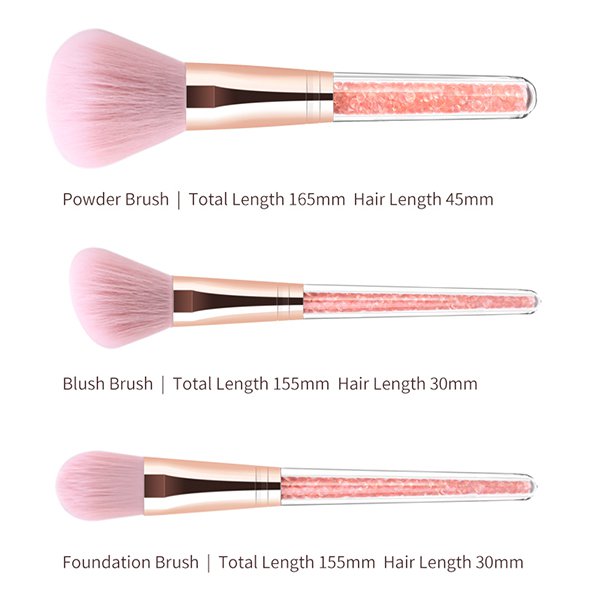3件組彩妝刷具