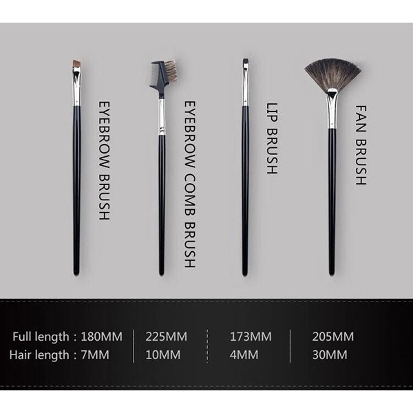 12件組彩妝刷具