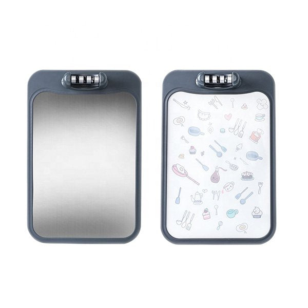 不鏽鋼雙面附磨刀器切菜砧板