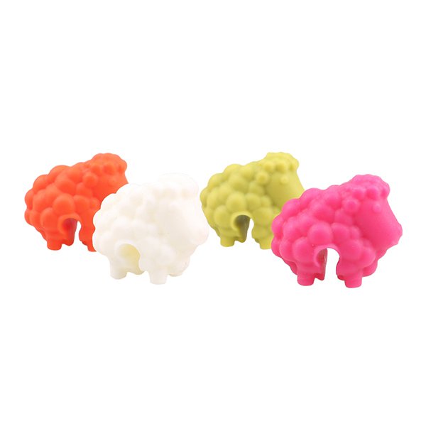 矽膠動物造型防溢鍋蓋架-3入組