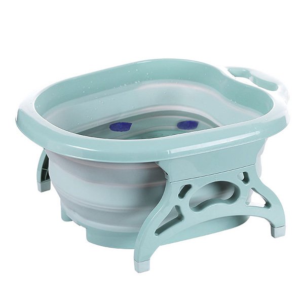 便攜摺疊式按摩泡腳盆