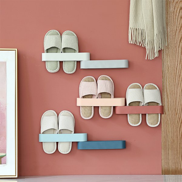 可旋轉壁掛式鞋架