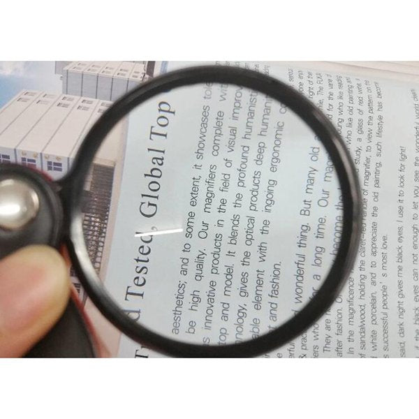 5倍ABS塑料放大鏡-圓形