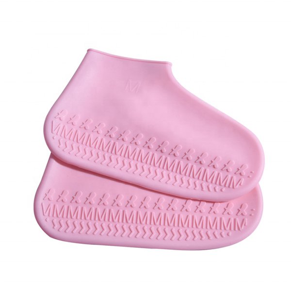 彩色防水防滑矽膠鞋套