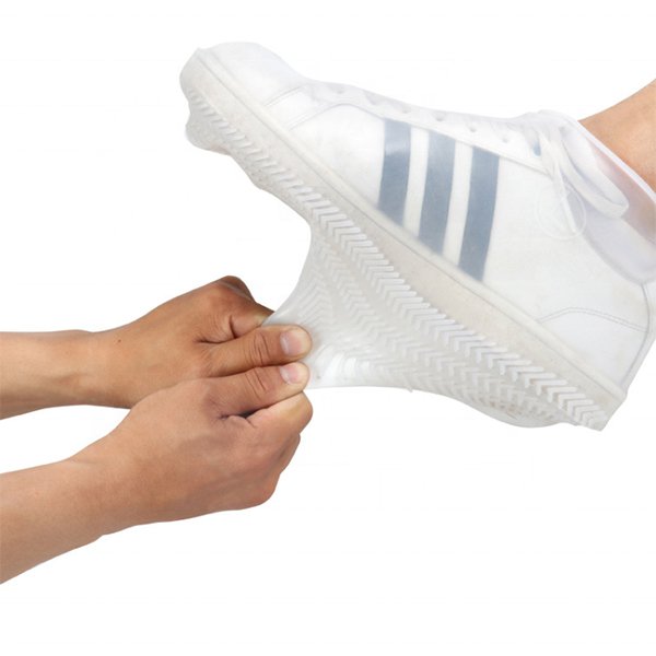 彩色防水防滑矽膠鞋套