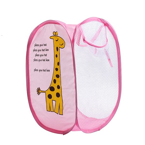 摺疊彈出式洗衣籃