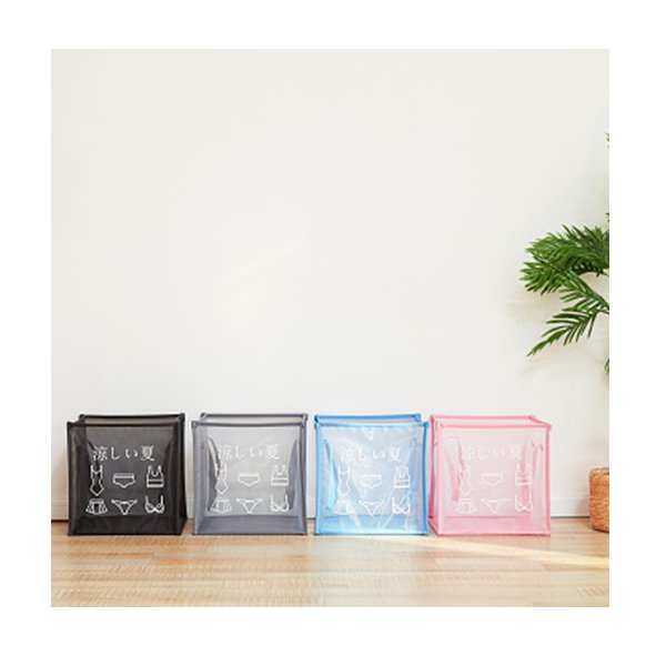 可摺疊附手提帶洗衣藍