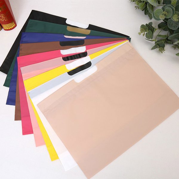 磨砂PVC抽繩束口袋