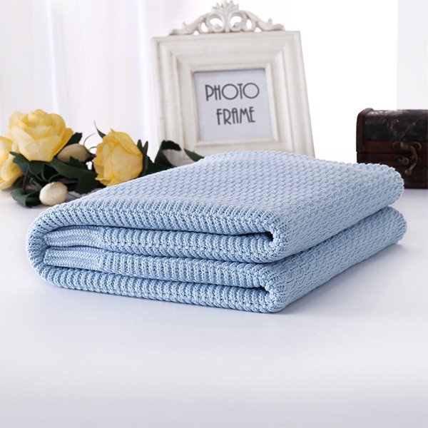 柔軟平紋100%純棉空調毯