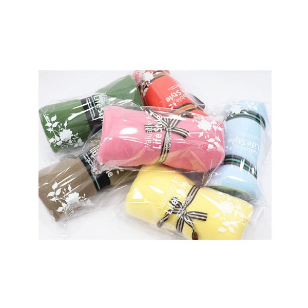 基本款素色可收納搖粒絨空調毯