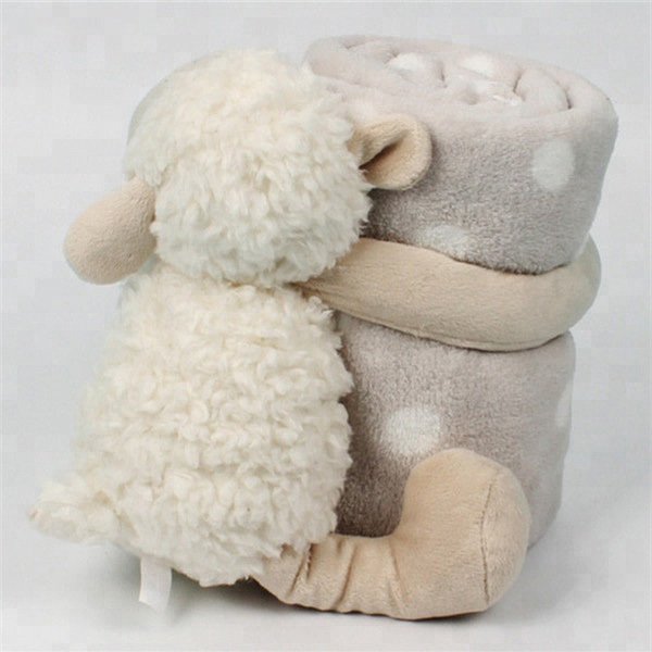 兒童動物造型天鵝絨空調毯