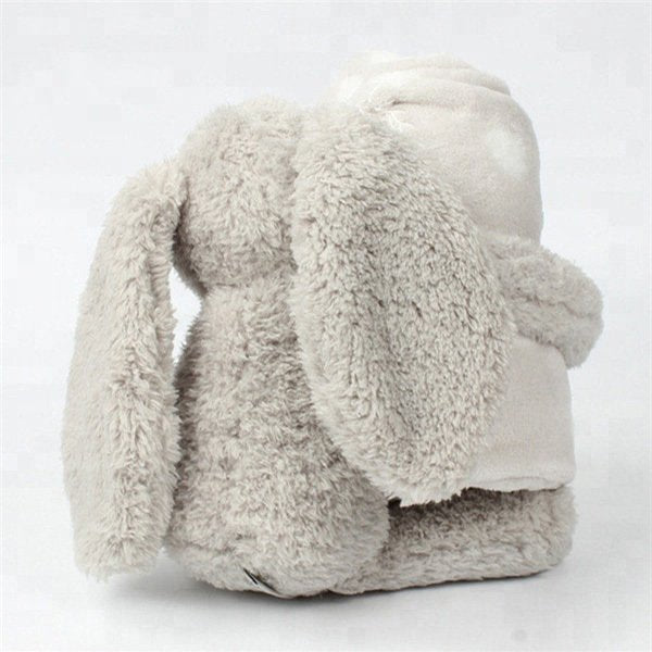 兒童動物造型天鵝絨空調毯