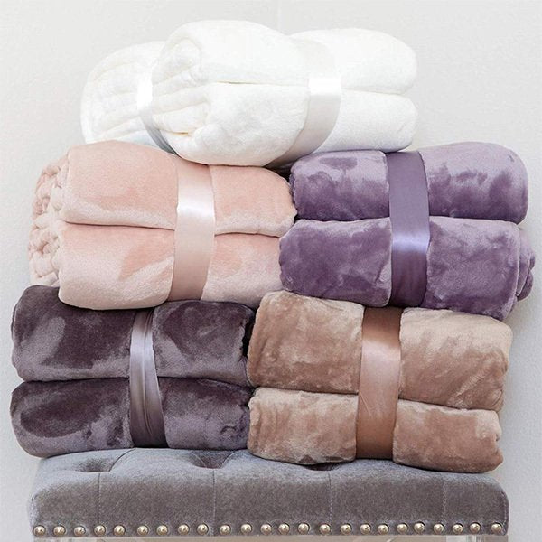 質感柔軟法蘭絨空調毯