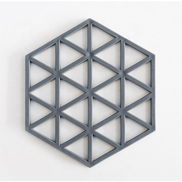 簡約環保六角形PVC餐墊