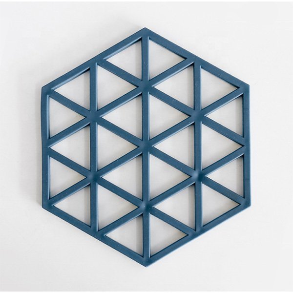 簡約環保六角形PVC餐墊