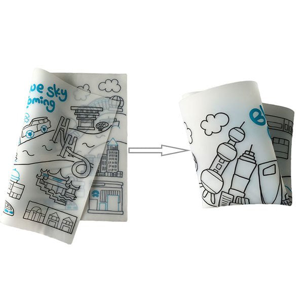 兒童矽膠環保著色餐墊