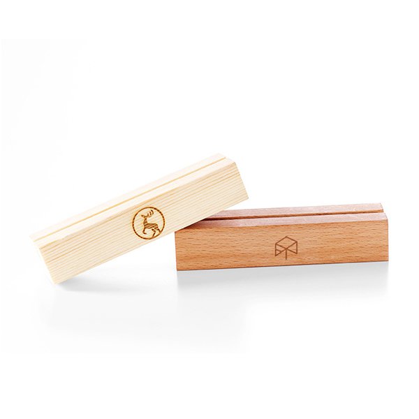 桌上型木製卡架