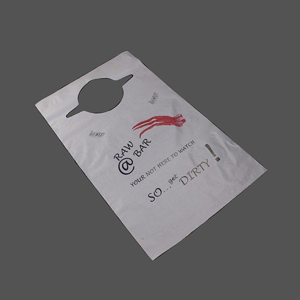 拋棄式PE餐廳圍兜