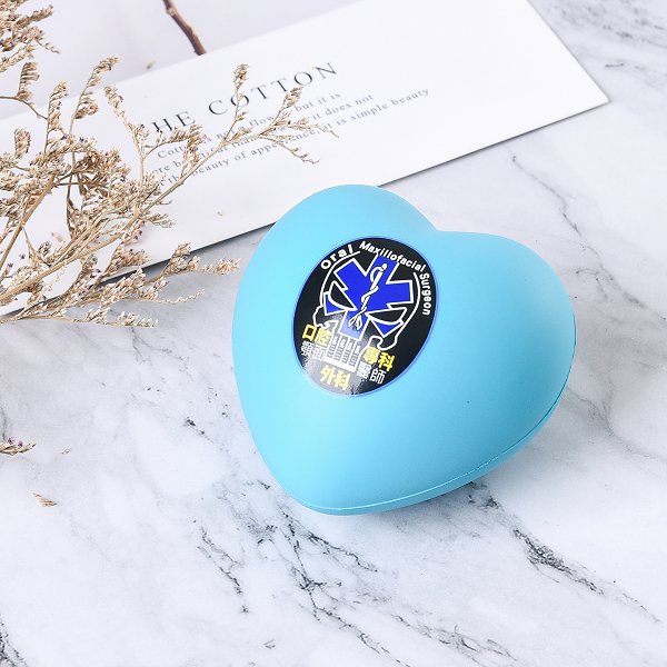 壓力球-中彈PU減壓球/愛心造型發洩球-可客製化禮贈品(同75EA-0005)
