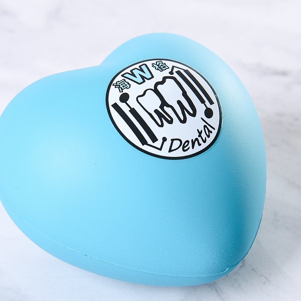 壓力球-中彈PU減壓球/愛心造型發洩球-可客製化禮贈品(同75EA-0005)