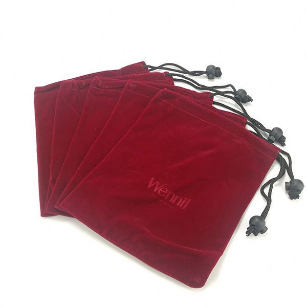 防塵天鵝絨束口包裝收納袋