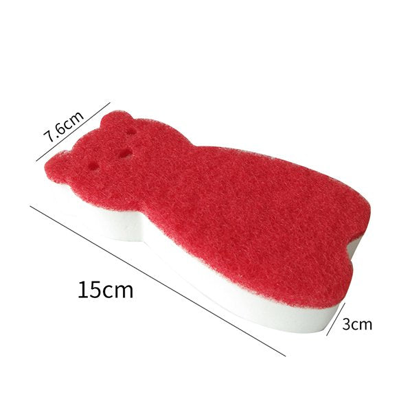 海綿菜瓜布-小熊造型