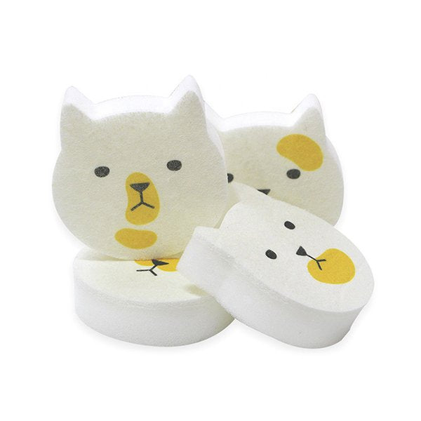 海綿菜瓜布-小花貓造型