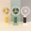 USB迷你電扇附手機支架小夜燈