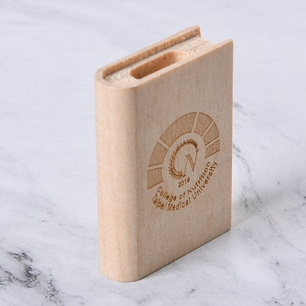 書本造型木製隨身碟