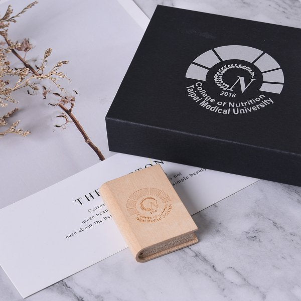 書本造型木製隨身碟