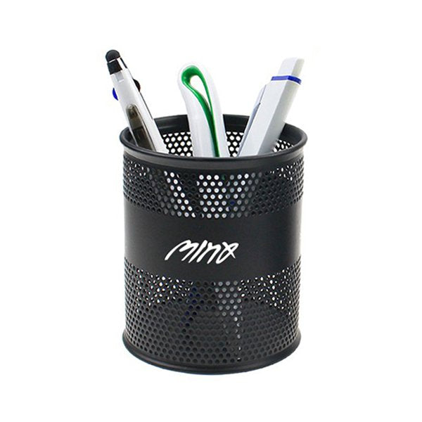 金屬鐵簍空筆筒