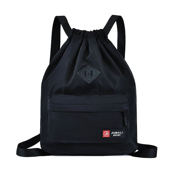 休閒粗肩帶防水牛津束口袋