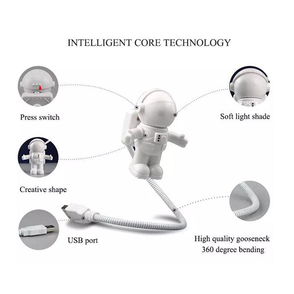 太空人造型USB小夜燈