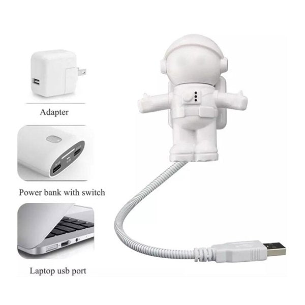 太空人造型USB小夜燈