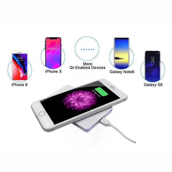 手機無線充電器-方形塑料材質