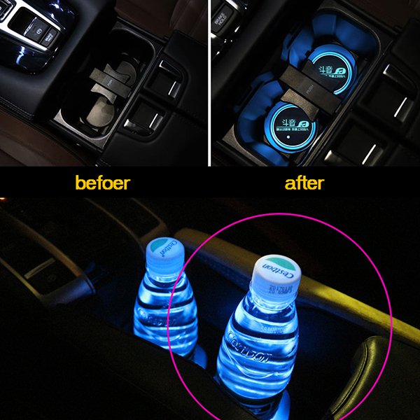 車用LED發光杯墊