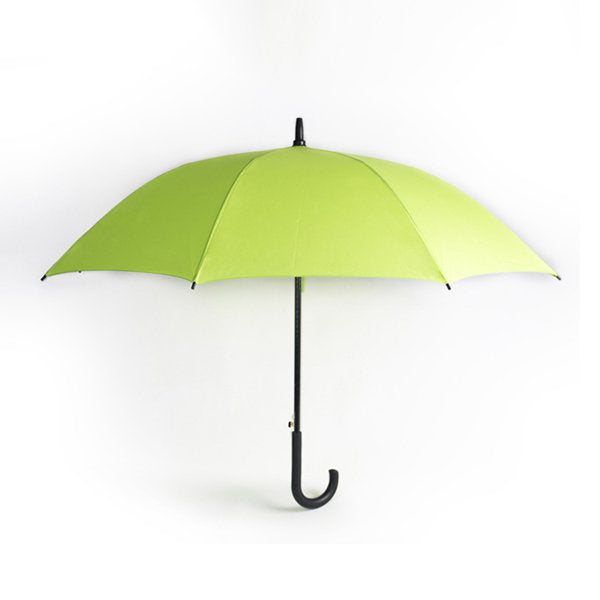 輕巧方便廣告直傘-塑料彎柄