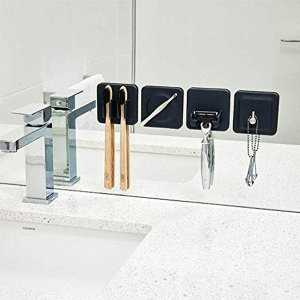 瓷貼式牙刷支架