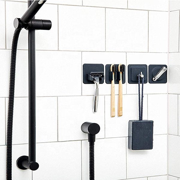 瓷貼式牙刷支架