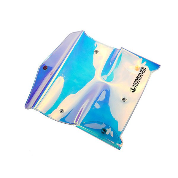 炫彩拉鍊鉛筆盒-雷射PVC筆袋