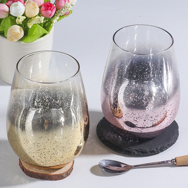 600ml炫彩玻璃杯