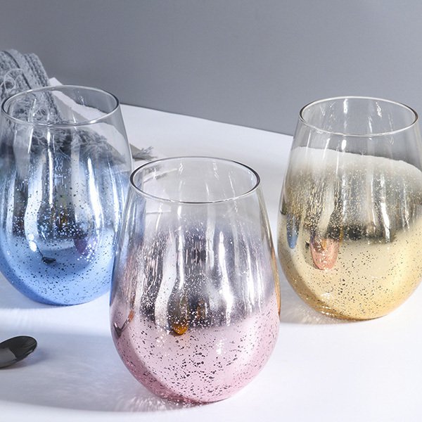 600ml炫彩玻璃杯