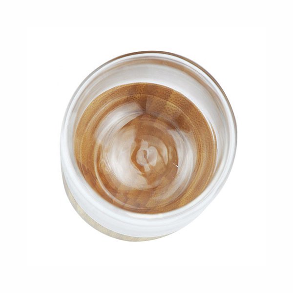 200ml竹玻璃酒杯-雙層玻璃杯